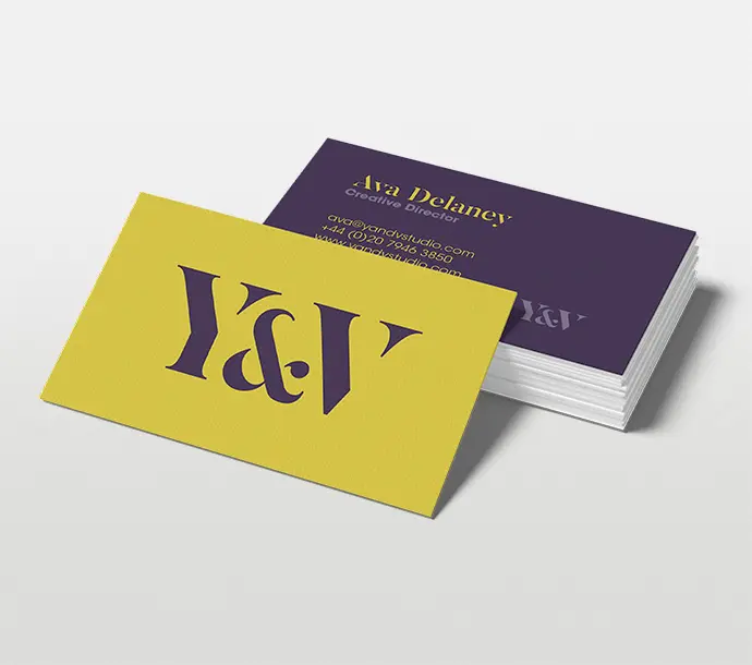 Textured Business Card (85 x 55 mm (Standard), Single Side, Sqaure, 100)